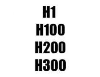 H1 / H100 / H200 / H300
