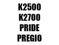 K2500 / K2700 / PRIDE / PREGIO