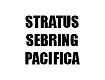 STRATUS / SEBRING / PACIFICA